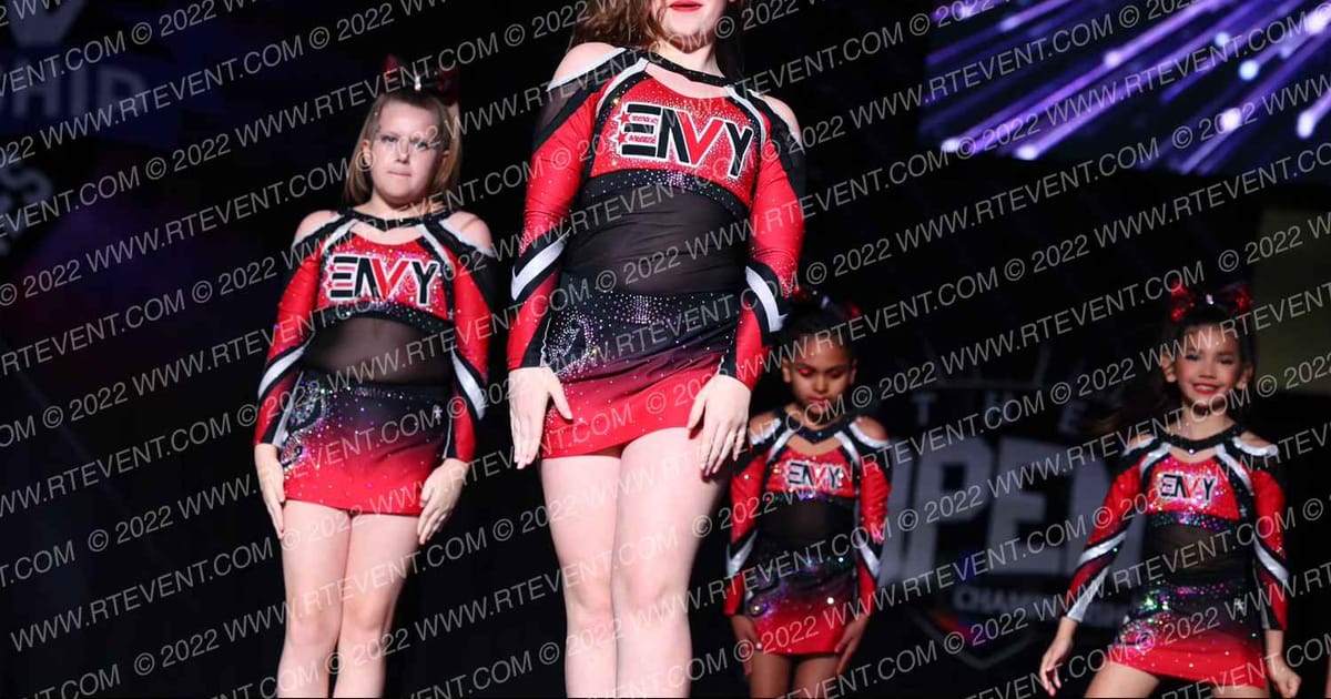 ENVY Cheer - Ohio ADMIRE · All Star Worlds Hall B Thursday Photo
