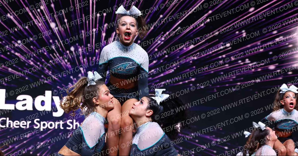 Cheer Sport Sharks - New England Lady Sharks · All Star Worlds Arena One Thursday Photo