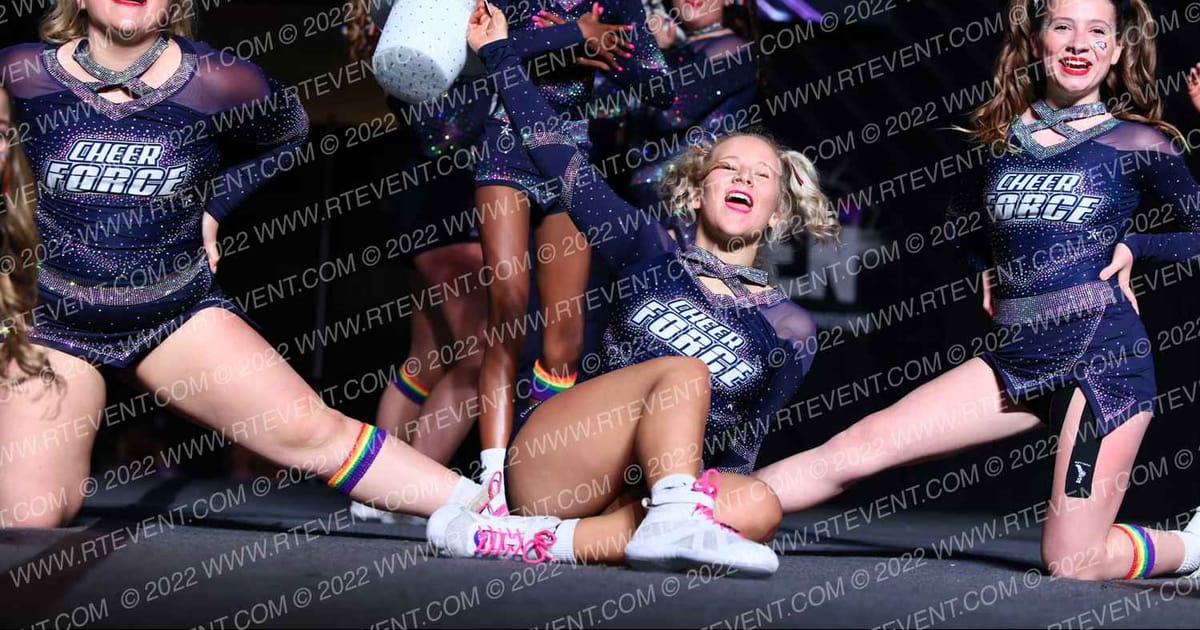 Cheer Force Arkansas War Eagles · All Star Worlds Hall B Thursday Photo