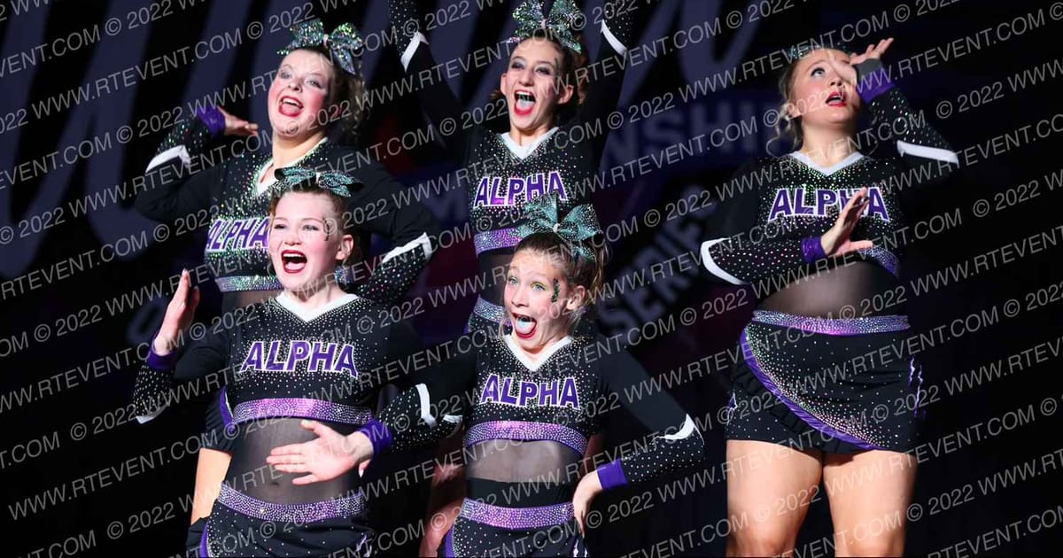 Alpha Athletics Cheer Eclipse · All Star Worlds Hall B Thursday Photo