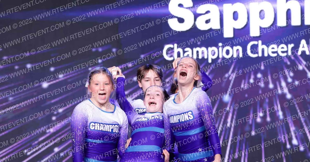 Champion Cheer All Stars - LA Sapphires · All Star Worlds Arena Two Thursday Photo