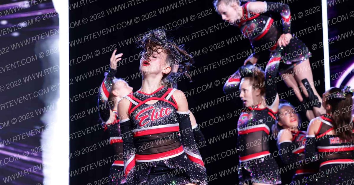 Elite Cheer Michigan ENTOURAGE · All Star Worlds Arena Two Thursday Photo
