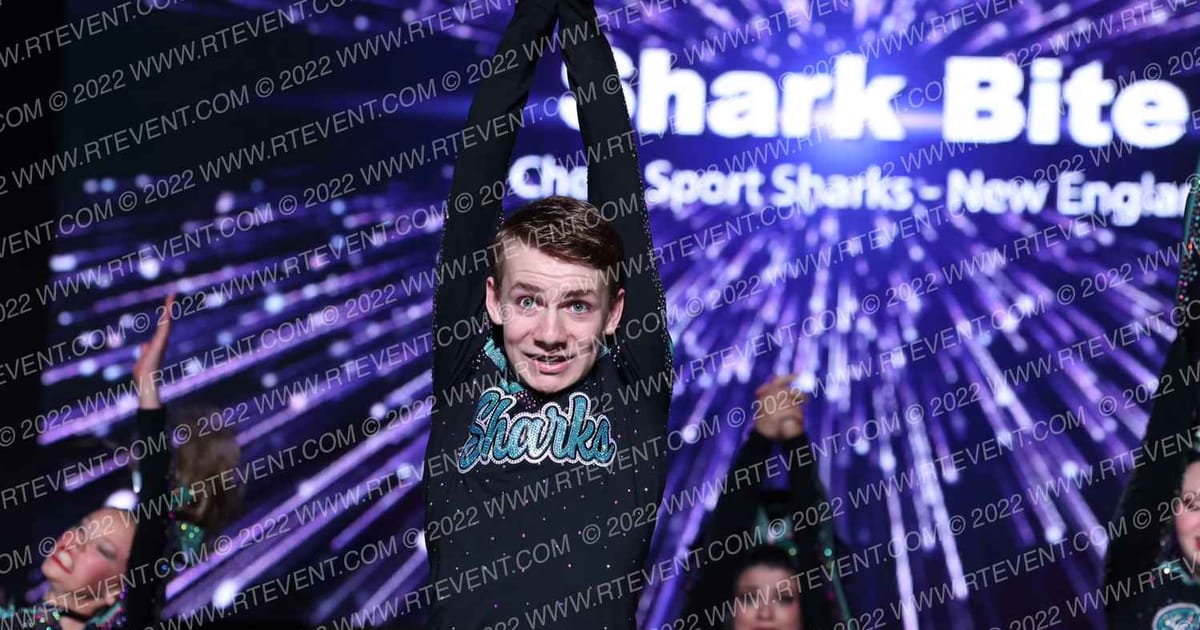 Cheer Sport Sharks - New England Shark Bite · All Star Worlds Hall C Thursday Photo