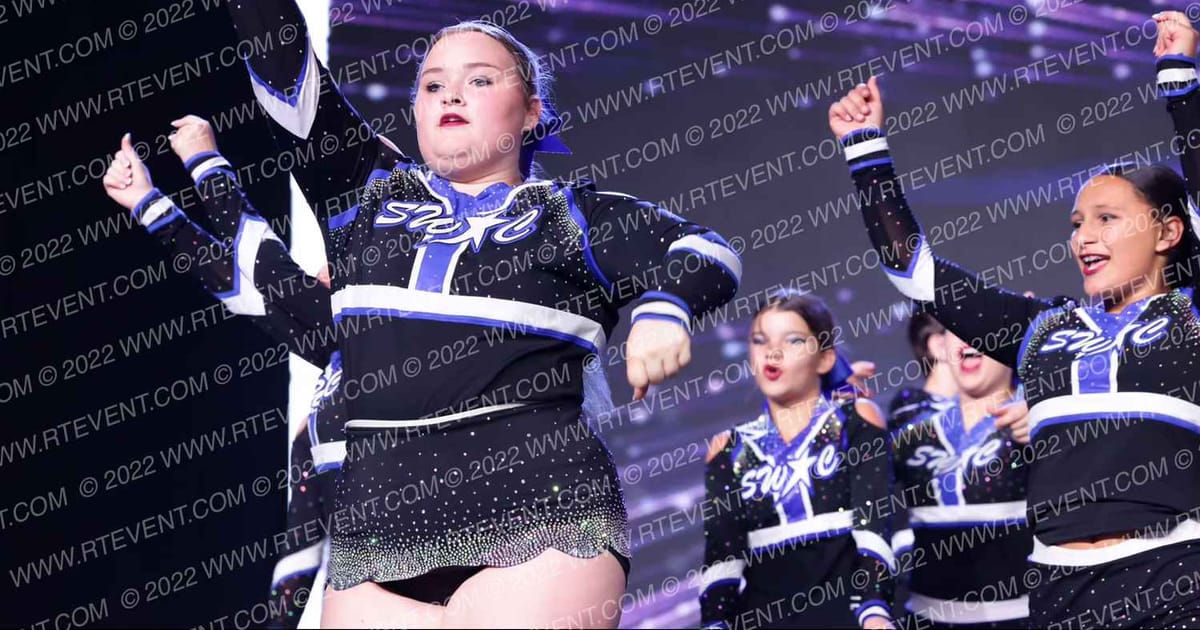 Southwest Allstar Cheer G-Force · All Star Worlds Arena Two Thursday Photo