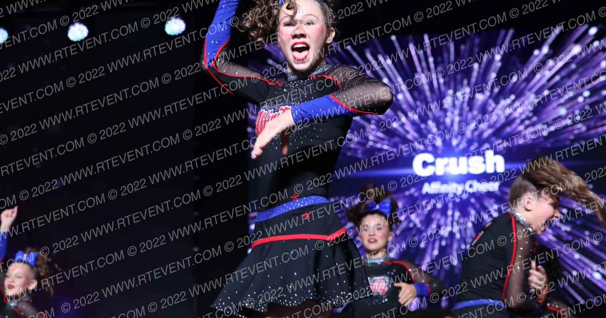 Affinity Cheer Crush · All Star Worlds Hall C Thursday Photo