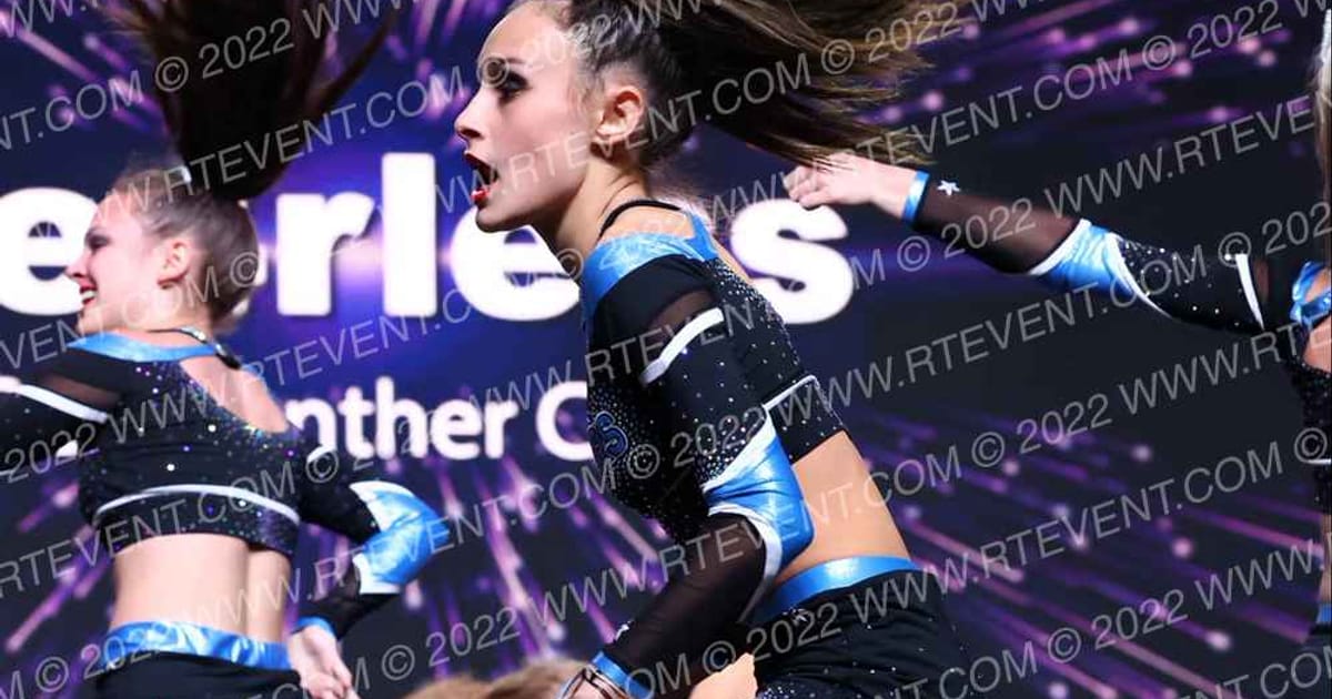 SSGA Panther Cheer Fe4rless · All Star Worlds Arena One Thursday Photo