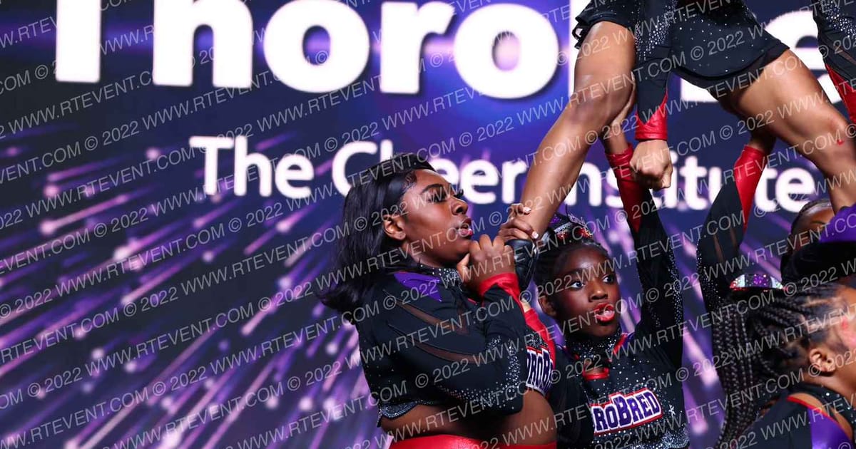 The Cheer Institute Thorobred · All Star Worlds Arena One Thursday Photo