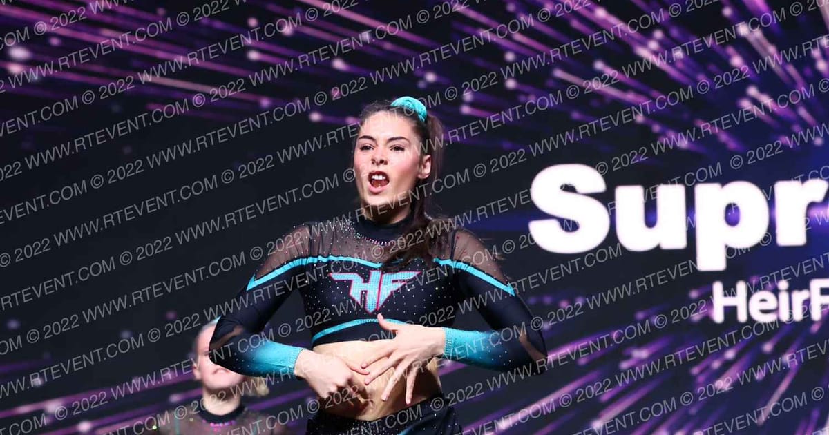 HeirForce Cheer Supremacy · All Star Worlds Arena One Thursday Photo