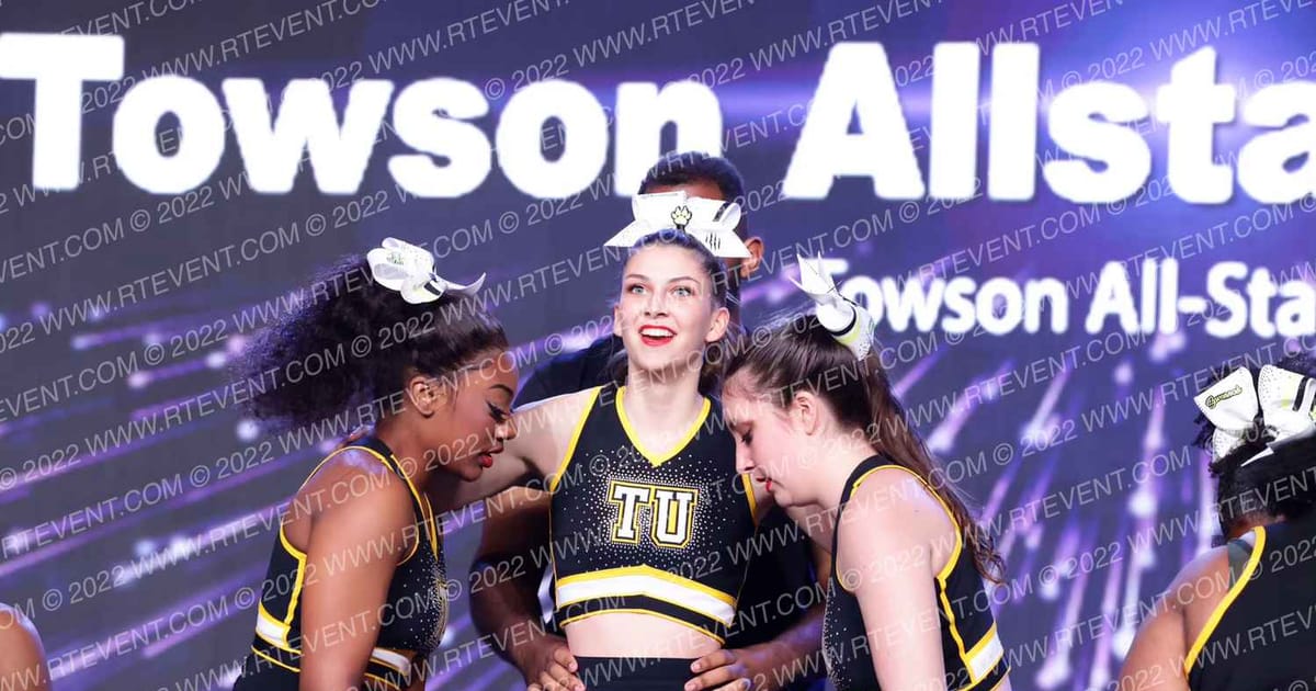 Towson University All Star Cheer Club Towson Allstar Cheer Club · All Star Worlds Arena Two Thursday Photo