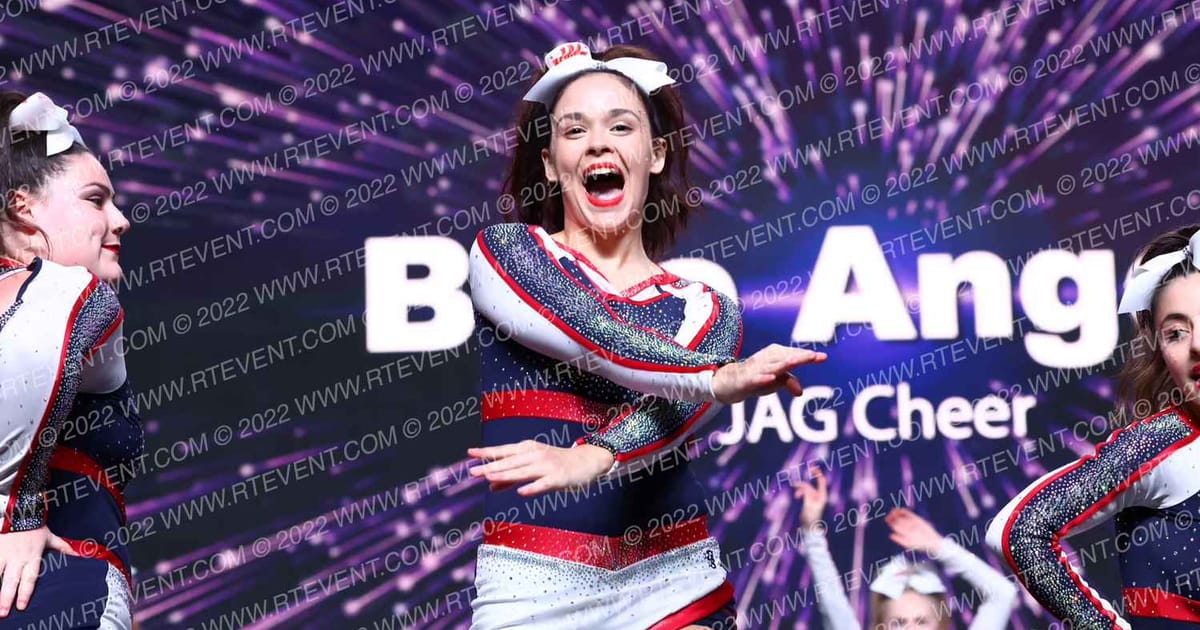 JAG Cheer Blue Angels · All Star Worlds Arena One Thursday Photo