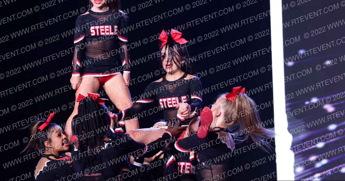 Steele Athletics Rose Gold · All Star Worlds Arena Two Thursday Photo