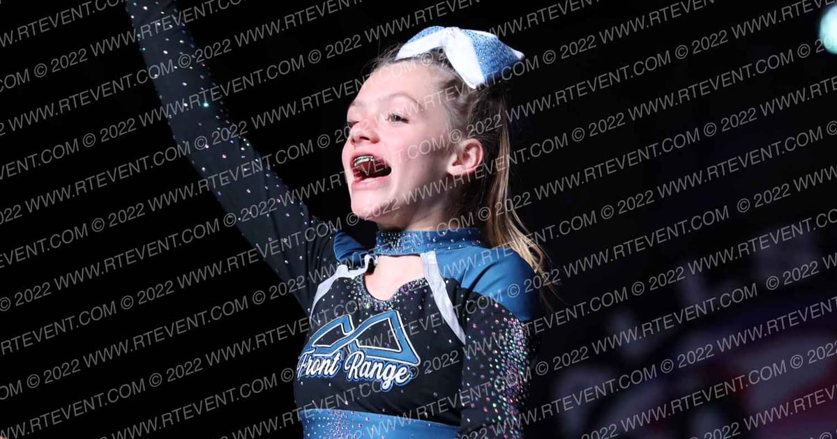 Front Range Elite Cheer Frostbite · All Star Worlds Hall C Thursday Photo
