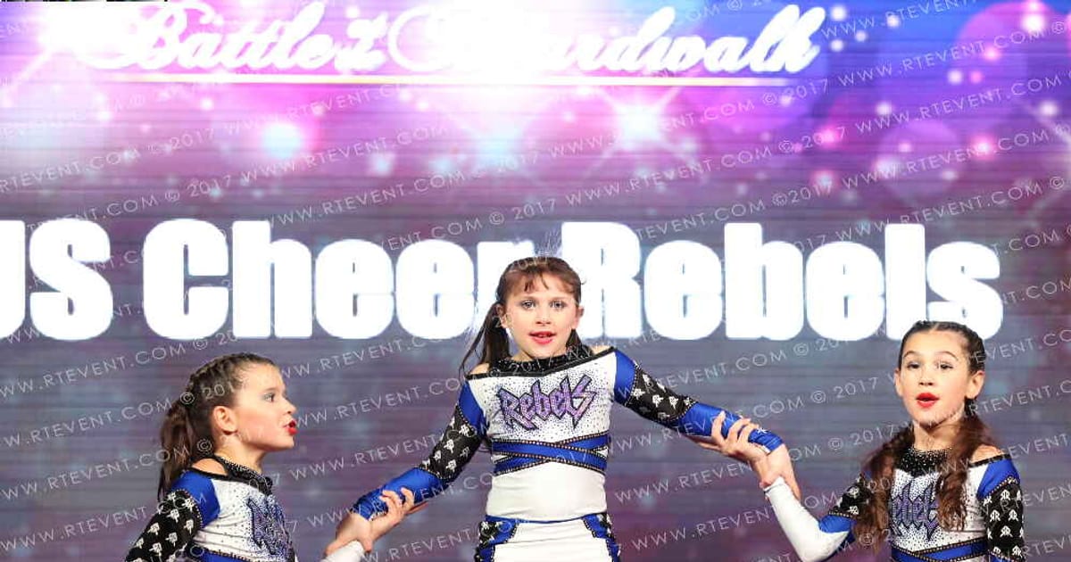 US Cheer Rebels Razor Rebels · Spirit Unlimited Battle at the Boardwalk Atlantic City Grand Nationals