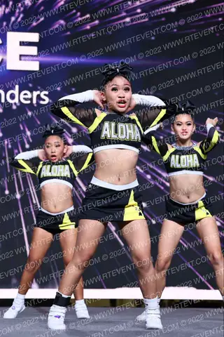 ALOHA CHEER ACADEMY BLACKOUT