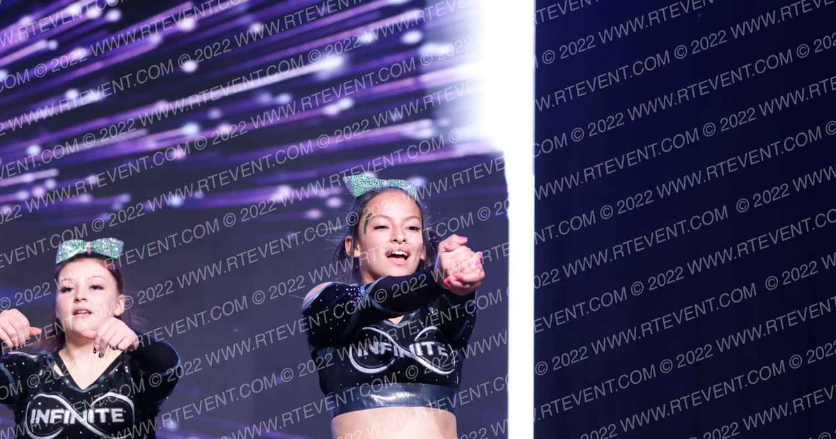 Infinite Cheer and Tumble Riot · All Star Worlds Arena Two Thursday Photo