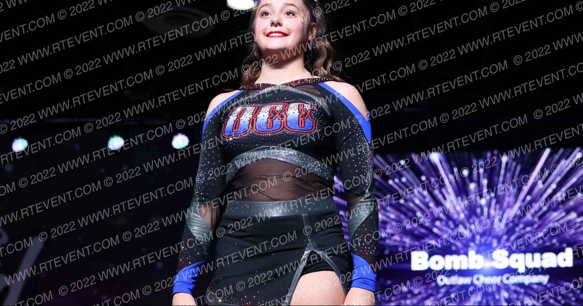 Outlaw Cheer Company Bomb Squad · All Star Worlds Hall C Thursday Photo