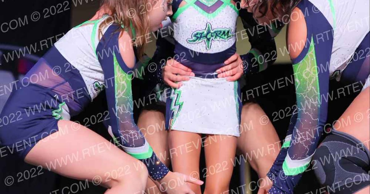 Cruces Cheer Storm Aqua · All Star Worlds Hall A Thursday Photo