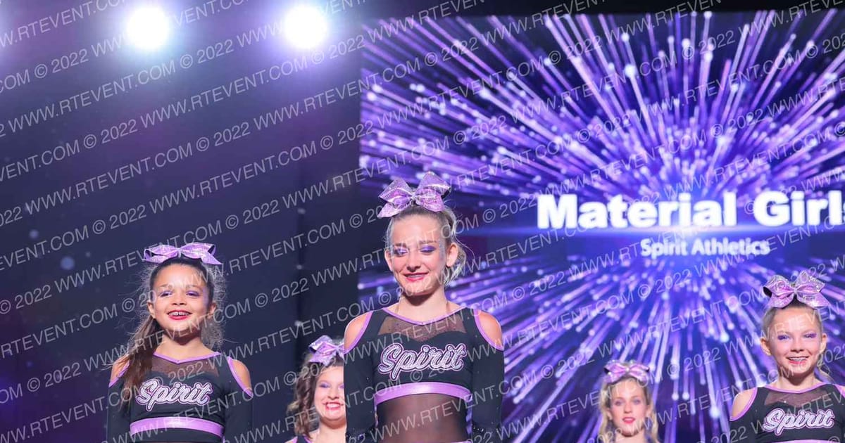 Spirit Athletics Material Girls · All Star Worlds Hall A Thursday Photo