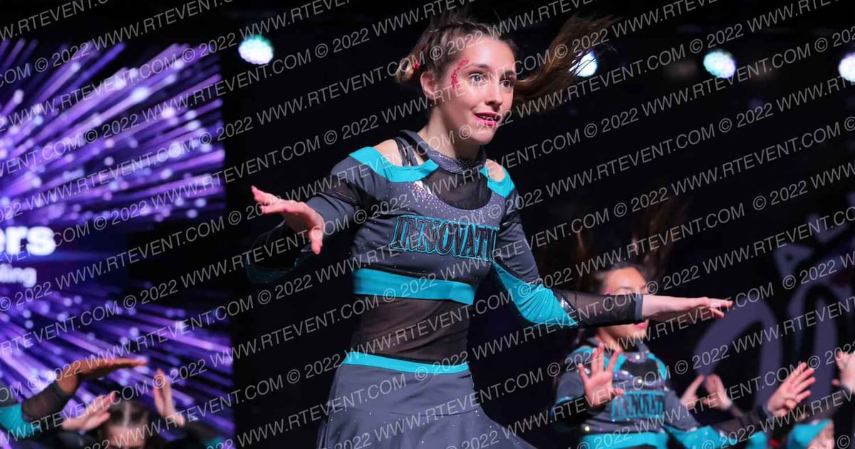 Innovation Cheer & Tumbling High Rollers · All Star Worlds Hall A Thursday Photo
