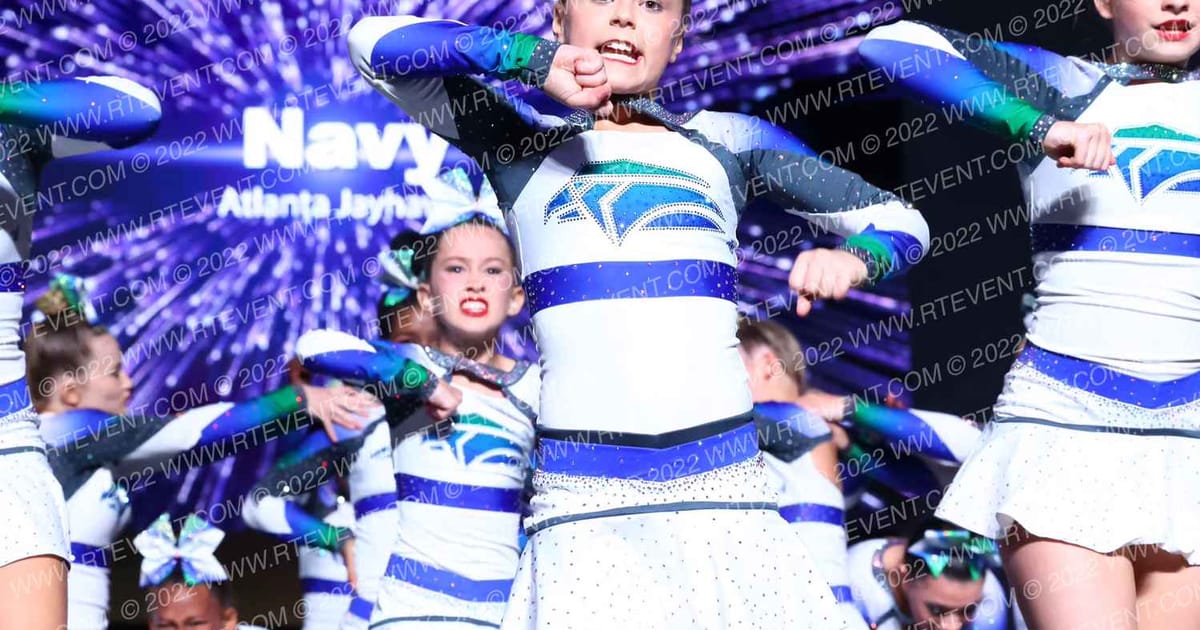 Atlanta Jayhawks Navy · All Star Worlds Hall C Thursday Photo