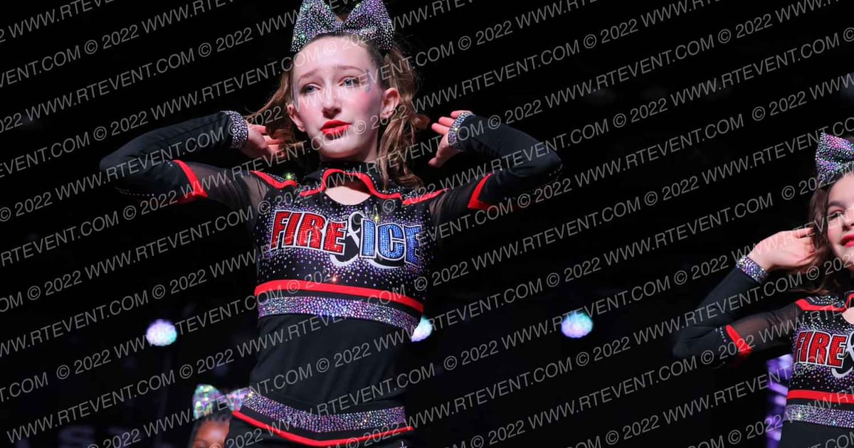 Fire and Ice Allstars Wildfire · All Star Worlds Hall A Thursday Photo