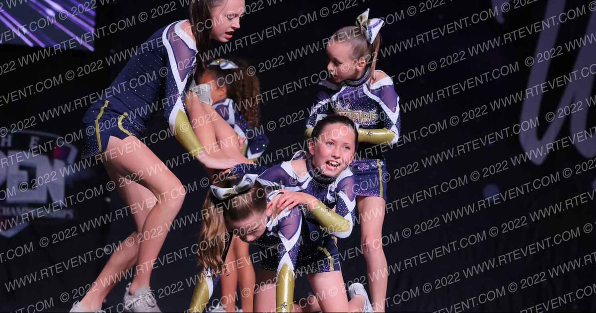 Empire Athletics Gold · All Star Worlds Hall A Thursday Photo