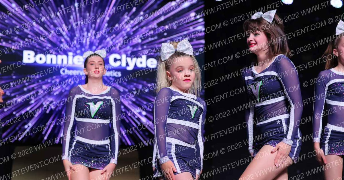 Cheerville Athletics Bonnie & Clyde · All Star Worlds Hall A Thursday Photo