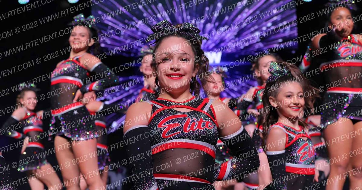 Elite Cheer Michigan CREW · All Star Worlds Hall A Thursday Photo