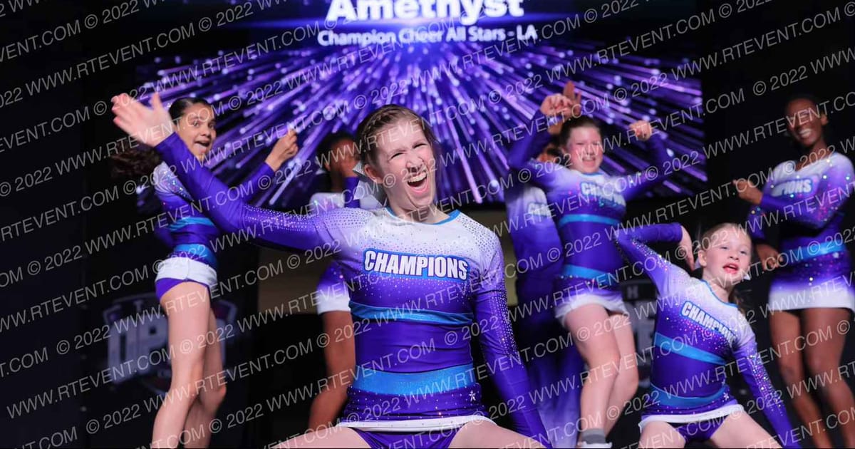 Champion Cheer All Stars - LA Amethyst · All Star Worlds Hall A Thursday Photo