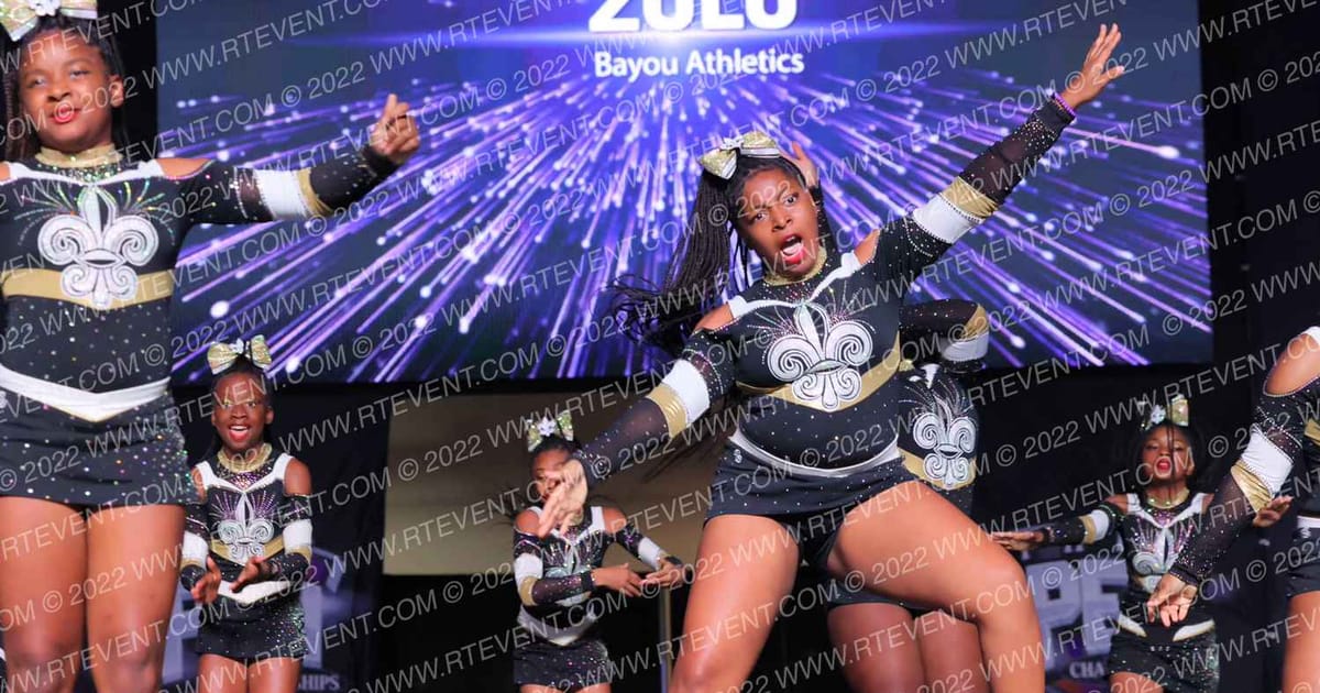 Bayou Athletics ZULU · All Star Worlds Hall A Thursday Photo