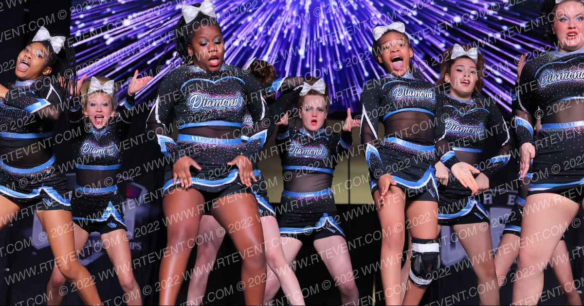 Diamond Athletics Shimmer · All Star Worlds Hall A Thursday Photo