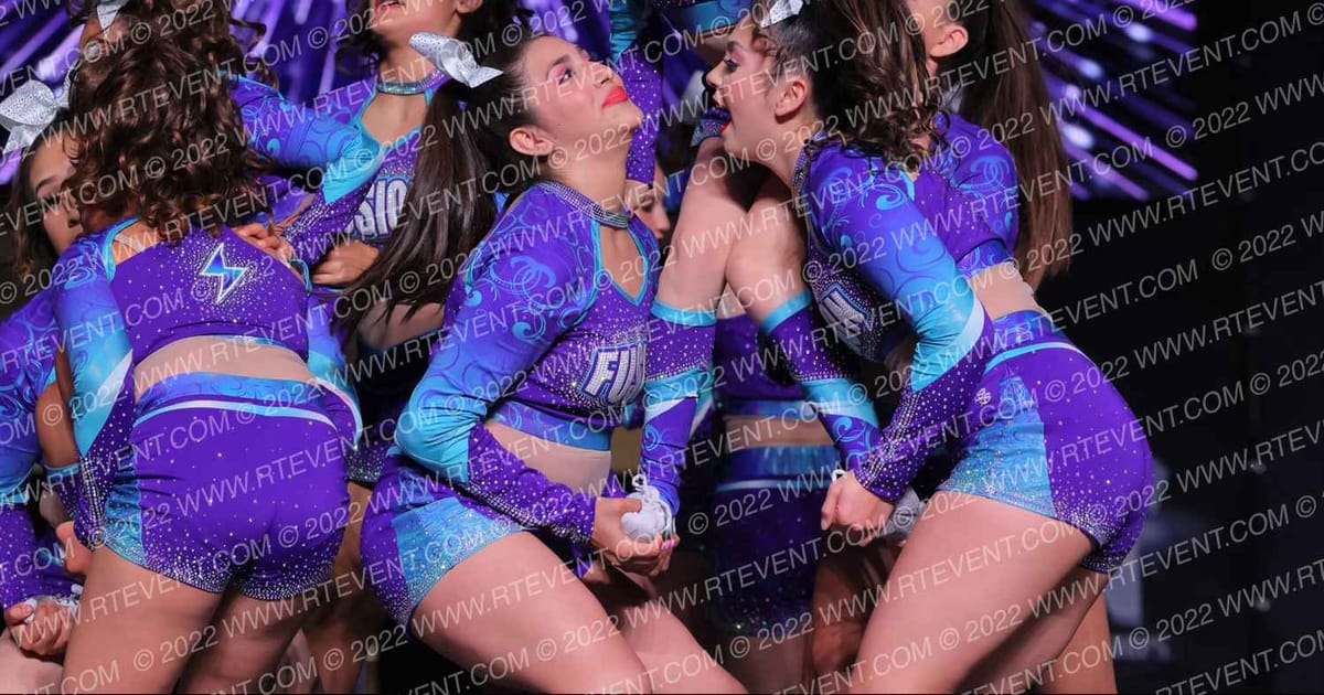 Fusion Elite All Stars SPARKLE · All Star Worlds Hall A Thursday Photo