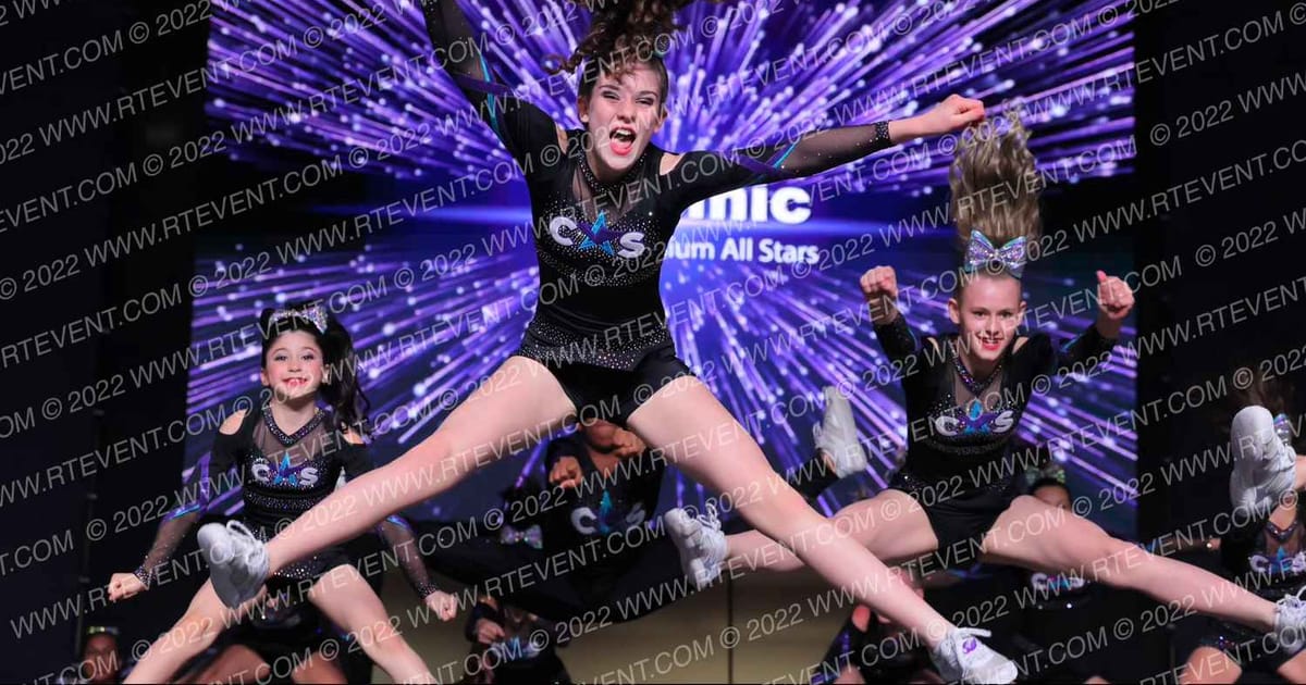 Cheernasium All Stars Cosmic · All Star Worlds Hall A Thursday Photo
