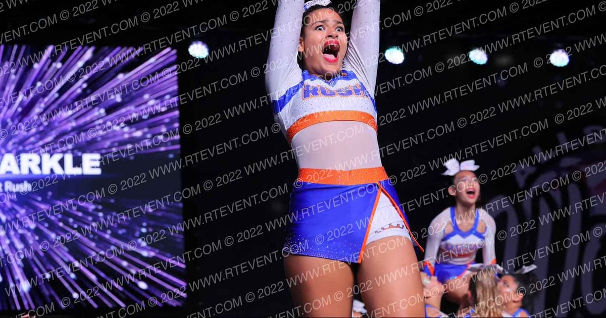 West Coast Rush LADY SPARKLE · All Star Worlds Hall A Thursday Photo