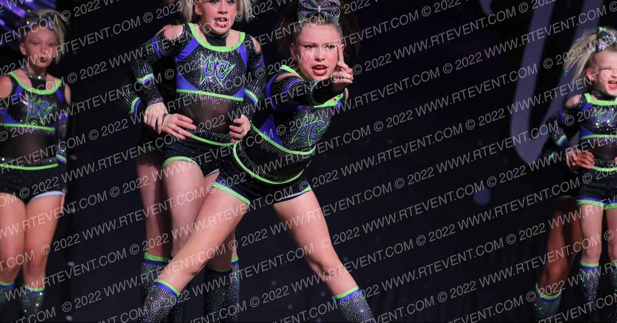 Ultimate Cheer Black Phantom · All Star Worlds Hall A Thursday Photo