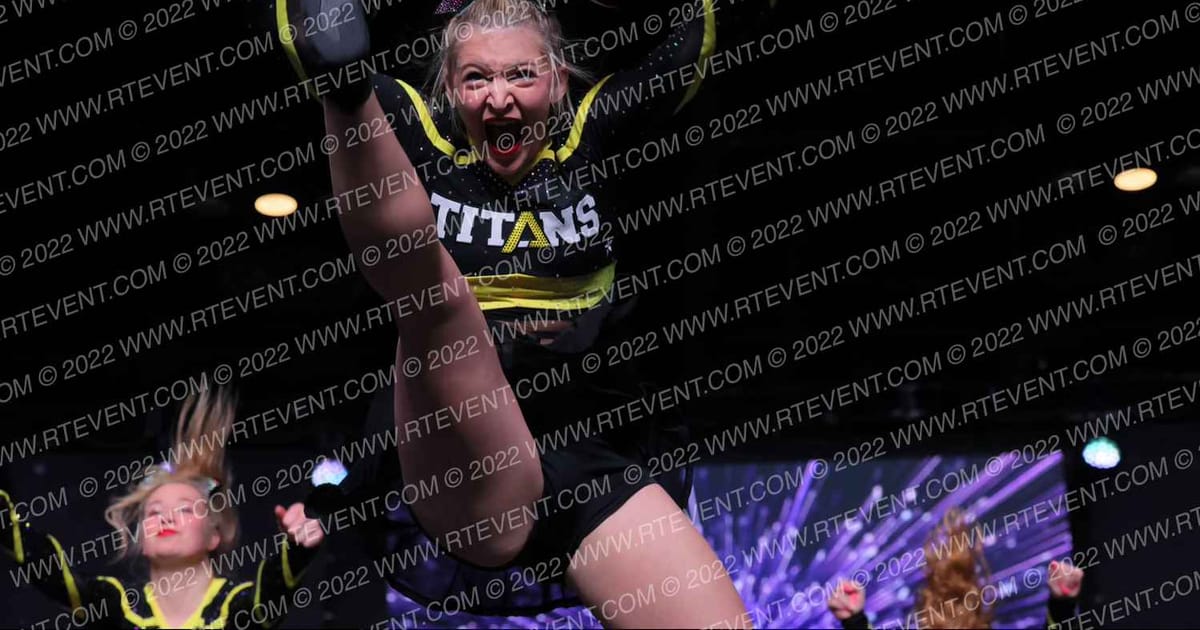 Titans Cheer Lady Riot · All Star Worlds Hall A Friday