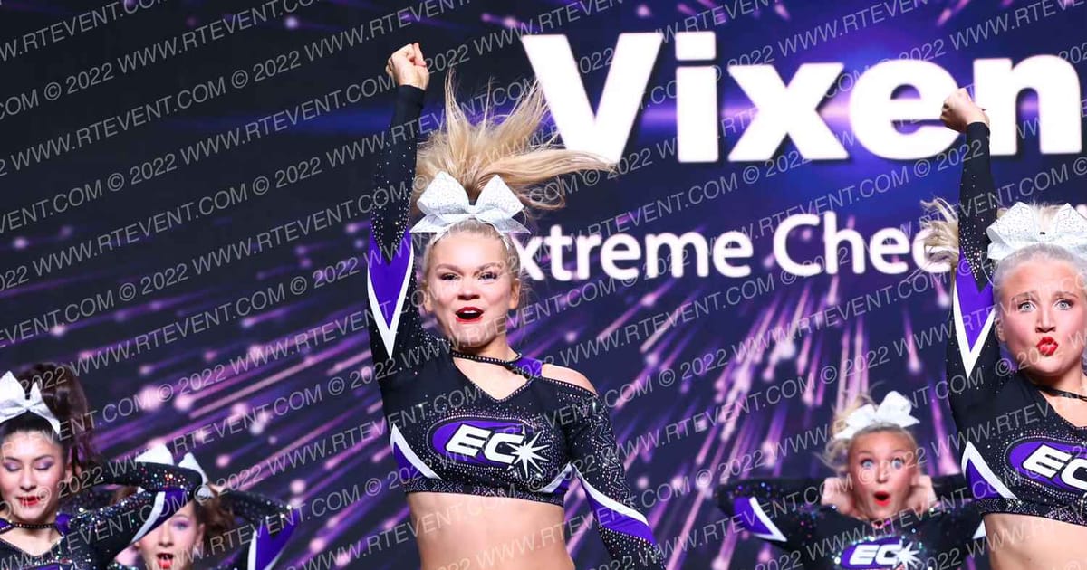Extreme Cheer All Stars Vixens · All Star Worlds Arena One Friday