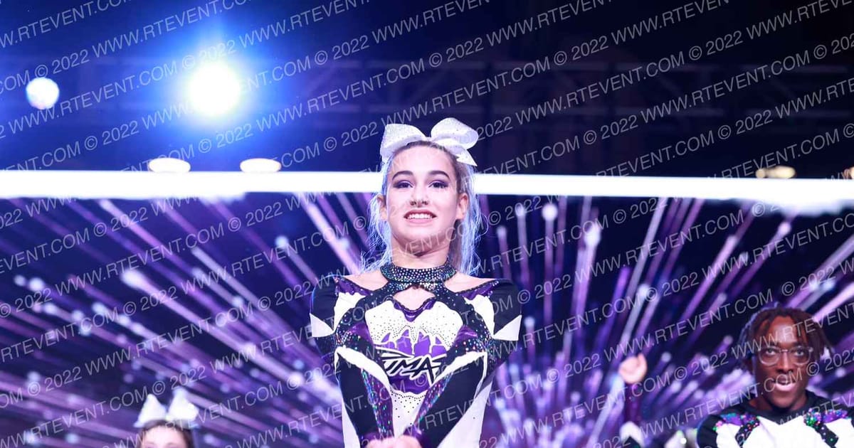 Puma Cheer Purple Reign · All Star Worlds Arena Two Thursday Photo
