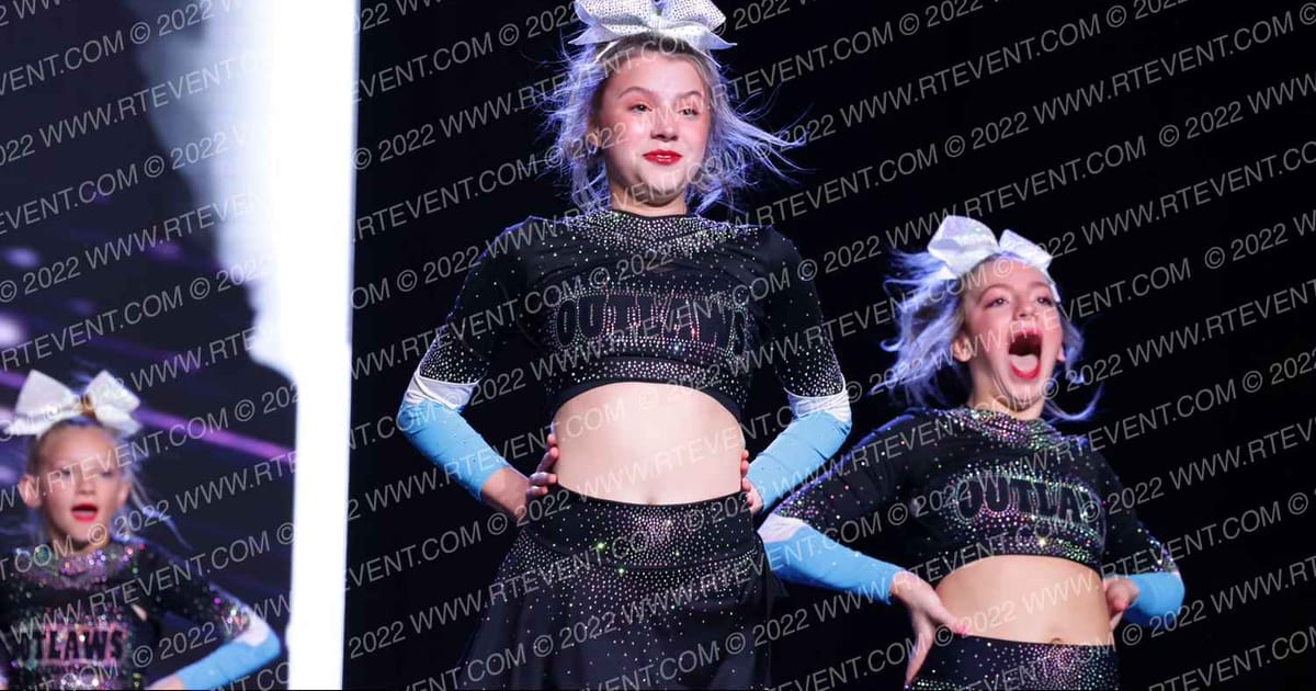 Oklahoma OUTLAWS Cheer Fire · All Star Worlds Arena Two Friday