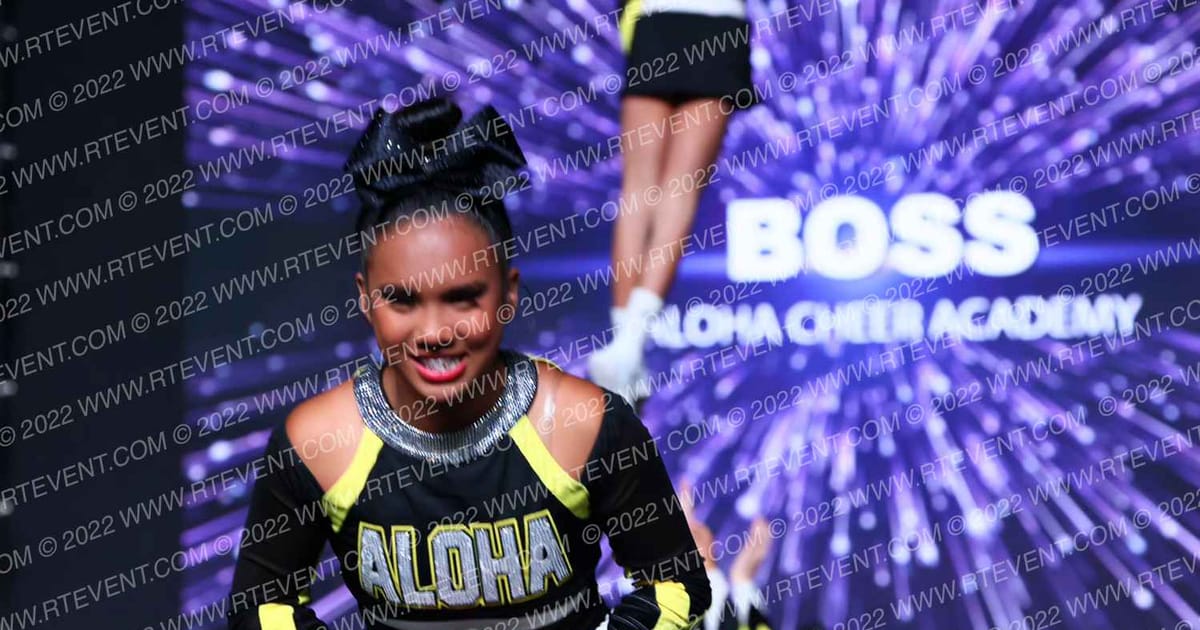 ALOHA CHEER ACADEMY BOSS · All Star Worlds Hall C Friday