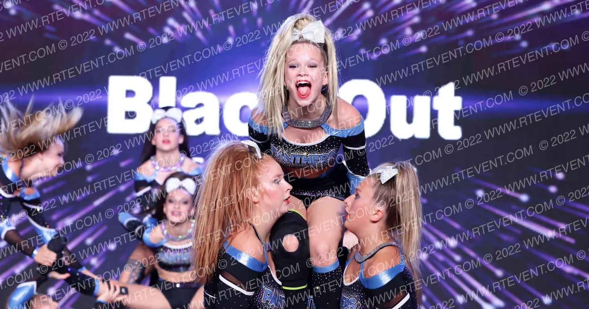 SSGA Panther Cheer Black Out · All Star Worlds Arena Two Friday