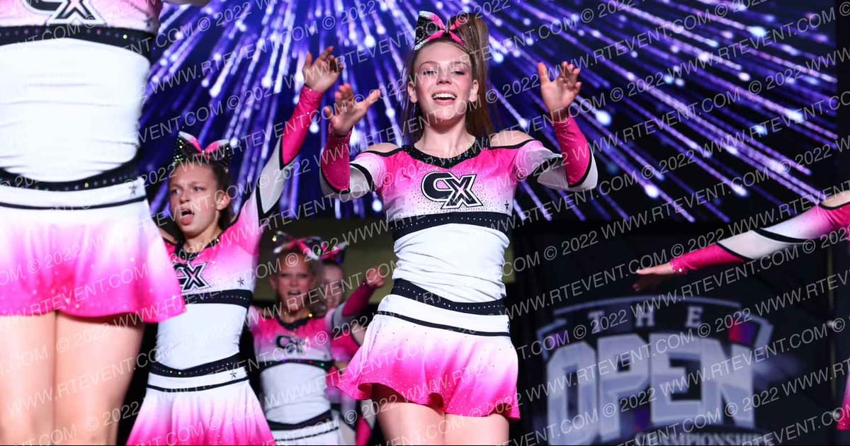 Cheer Xpress Onyx · All Star Worlds Hall C Thursday Photo
