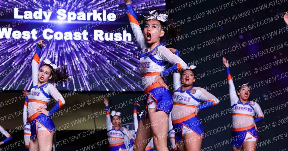West Coast Rush LADY SPARKLE · All Star Worlds Hall A Friday