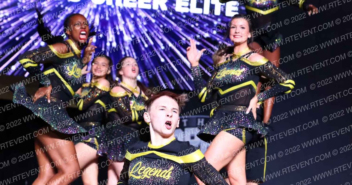 Legends Cheer Elite Cerberus · All Star Worlds Hall C Thursday Photo