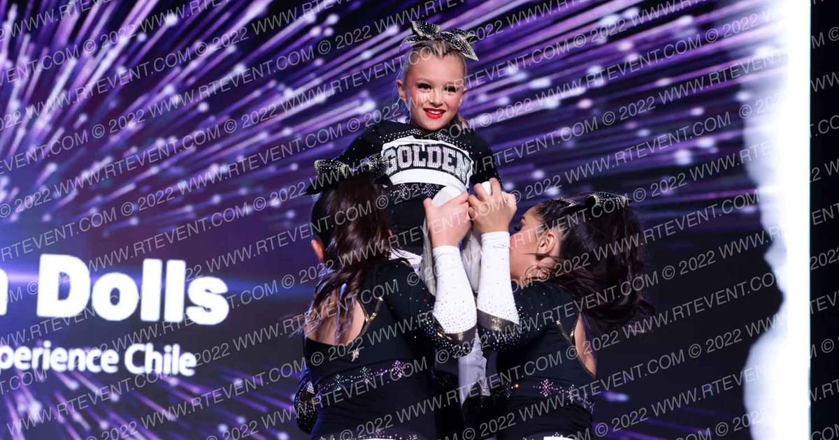 All Star Cheer Experience Chile Golden Dolls · All Star Worlds Arena Two Friday