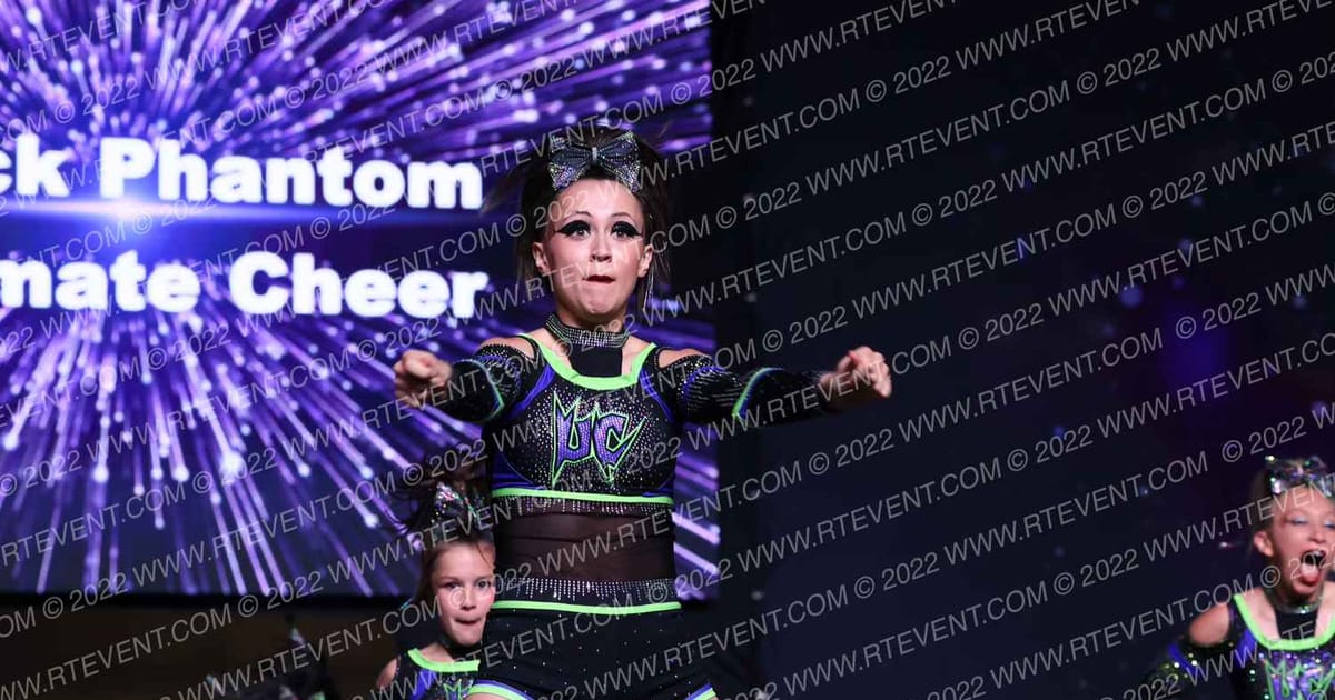 Ultimate Cheer Black Phantom · All Star Worlds Hall A Friday