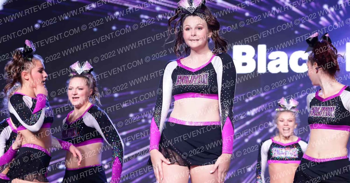 Evolution Cheer Black Diamonds · All Star Worlds Arena Two Friday