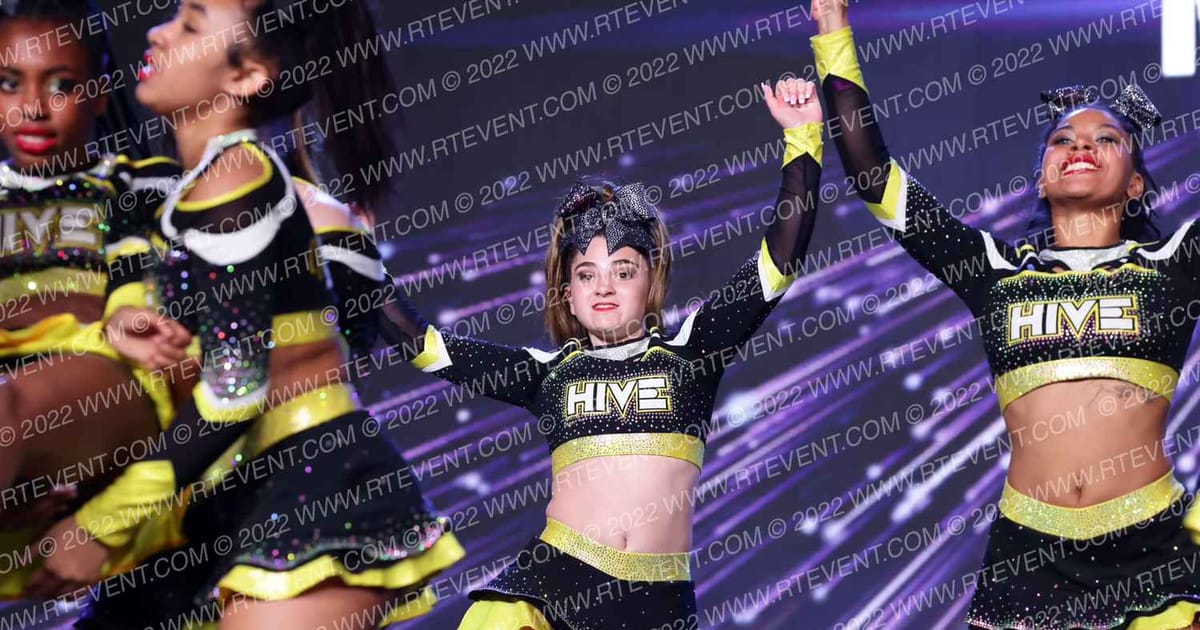 The Cheer Hive Miss Sting · All Star Worlds Arena Two Friday