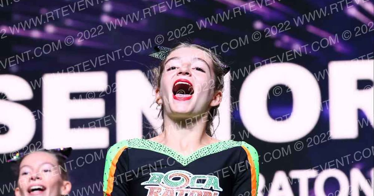 Boca Raton Hurricane All Stars SENIOR CYCLONE · All Star Worlds Arena One Thursday Photo