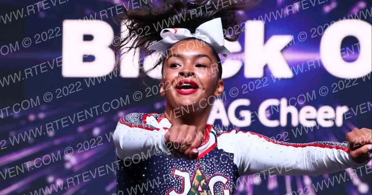 JAG Cheer Black Ops · All Star Worlds Arena One Thursday Photo